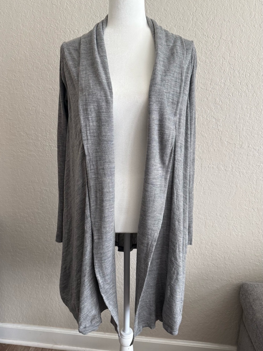 Boden 100% Wool Open-Front Waterfall Cardigan (Style/WK Code: WK754) - 8